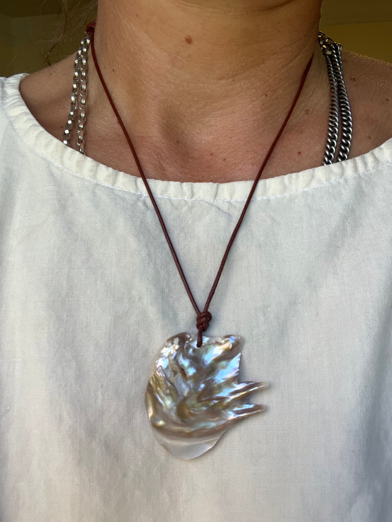 Blister Pearl Necklace