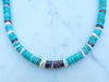 Turquoise Heishi Necklace