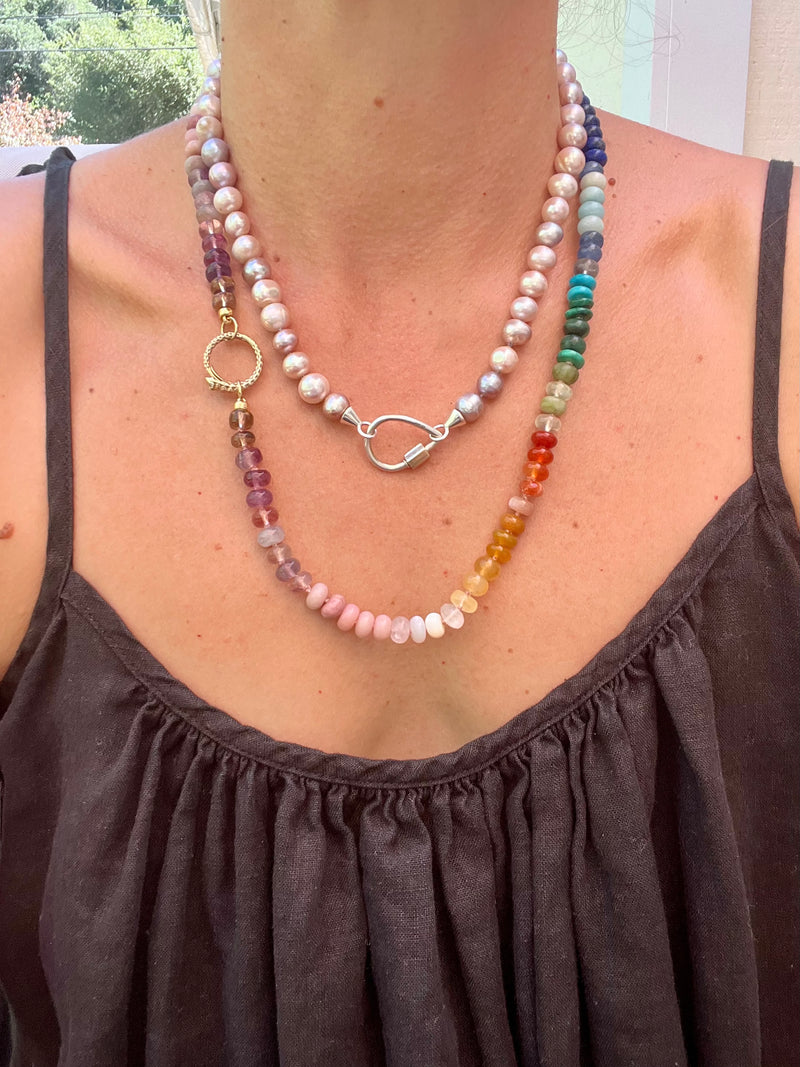 Symmetrical Rainbow Necklace
