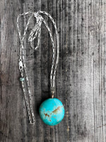 Turquoise pebble necklace #3